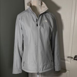 The North Face Softshell Jacket – Warm Fleece Lined Gray Women’s Large NWOT